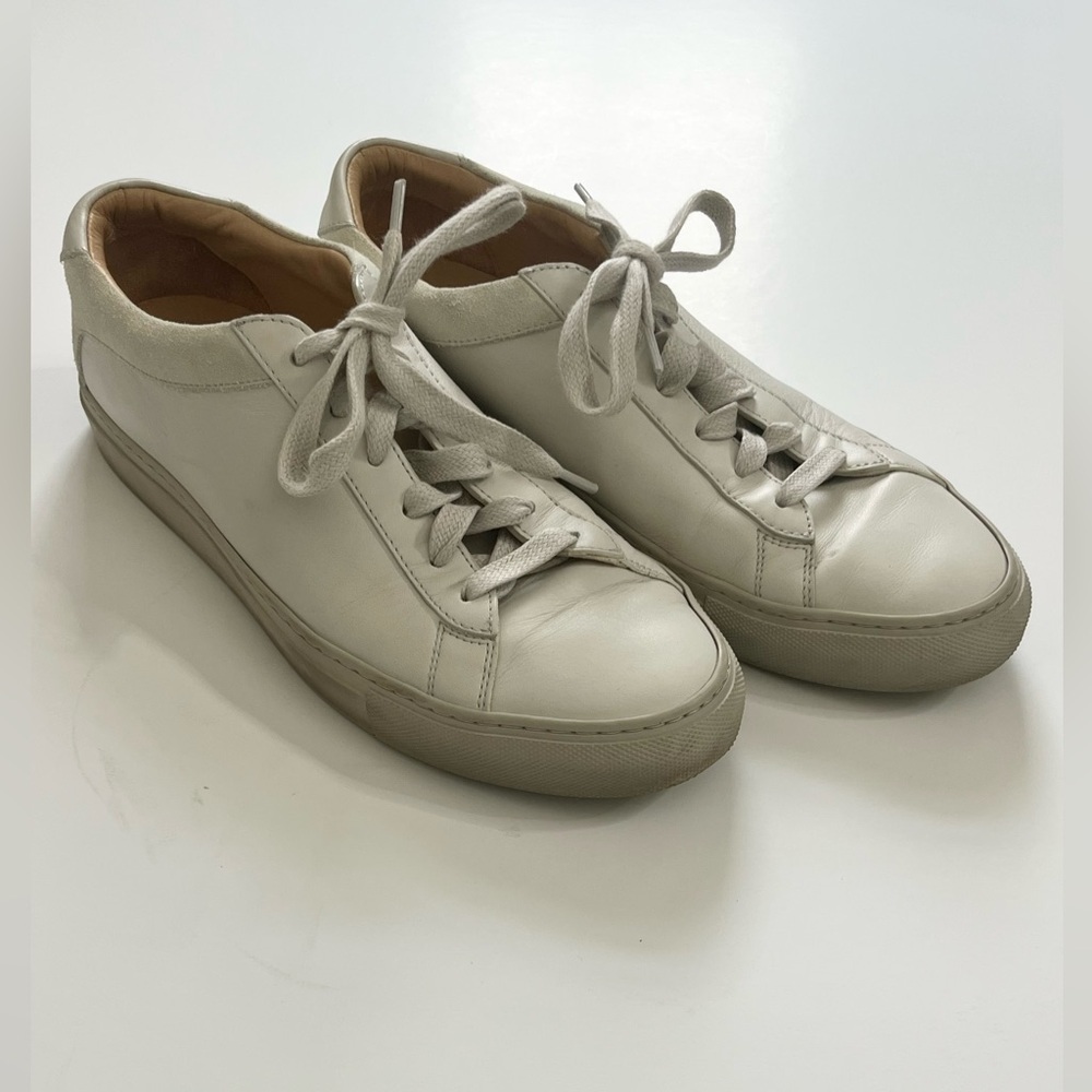 Koio White Fashion Sneakers Size 41 (us 8) Made in Italy